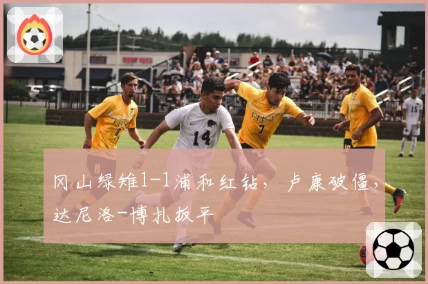 冈山绿雉1-1浦和红钻,卢康破僵,达尼洛-博扎扳平